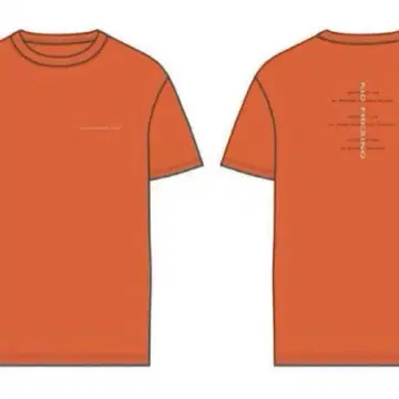 KID FRESINO Ins And Outs Tour T-SHIRTS