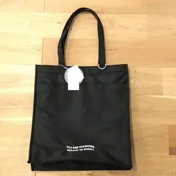 로리즈팜 토트백 백 발수 핫스이 이로이로 토트 블랙