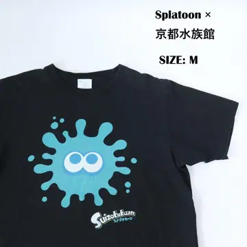 [레어] 스플래툰 x 교토 수족관 Splatoon 티셔츠 M