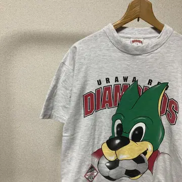 90년대 우라와 레 URAWA RED DIAMONDS 티셔츠 그레이