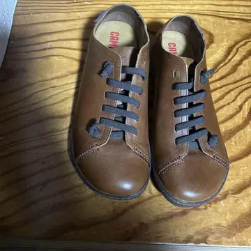 CAMPER 페우카미 브라운 39 가죽