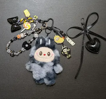 라부부 봉제 인형 키링 세트