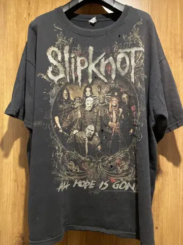 00s Slipknot 슬립낫 티셔츠 anvil 2XL