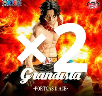 원피스 Grandista - PORTGAS.D.ACE - 2체 세트