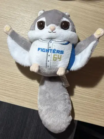 파이터즈 선수 복권 동물 봉제인형 복권 타미야 히로즈미 모몽가 4등