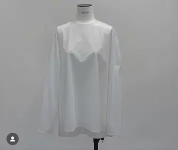 LOHEN 로헨 커브 슬리브 롱 티셔츠
