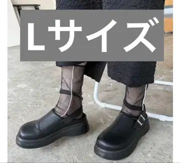 시마무라 푸우 샌들 사보 블랙 L