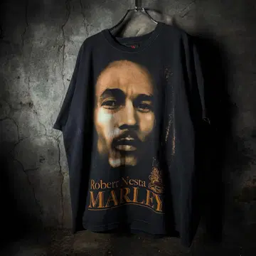 ZION 00s BOB MARLEY 티셔츠 밥 말리 블랙 XL