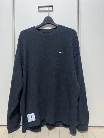 DESCENDANT WAFFLE LS BLACK/4 와플