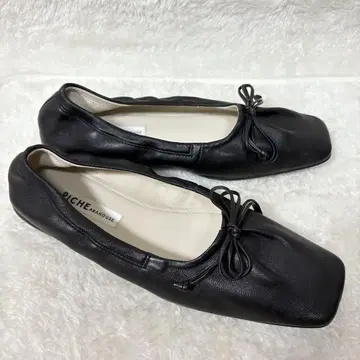 PICHE ABAHOUSE 피셰 아바하우스 리본 블랙 23.5cm