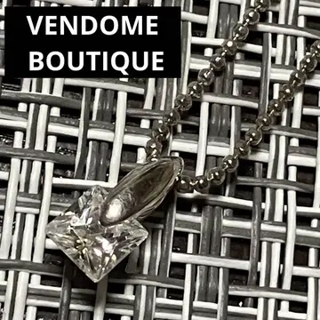 VENDOME 반돔 SILVER 925 클리어 스톤 목걸이