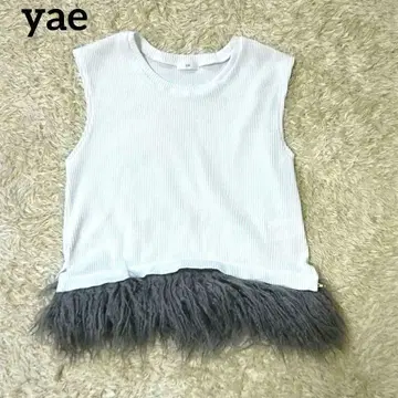 yae 2way fur hem tanktop 2way 퍼 헴 탱크탑