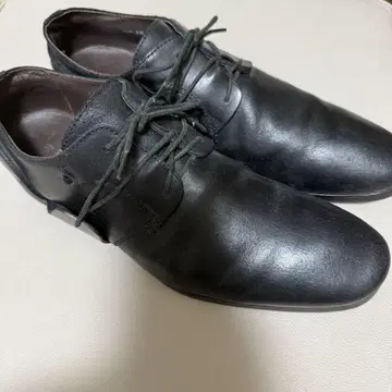 [새상품급] REGAL 블랙 레이스업 슈즈 25.5cm