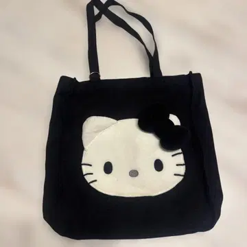 헬로키티 토트백 블랙
