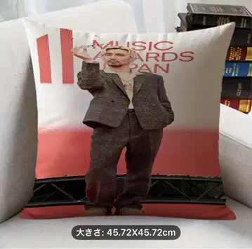 후지이 카제 님의 음악상 이벤트 디자인 쿠션 커버 45.72cm