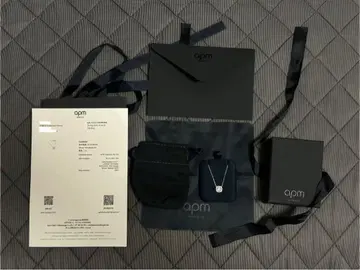 apm 실버 다이아몬드 목걸이