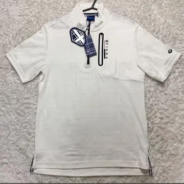 택 포함 새상품 XL 사이즈 피드라 반팔 셔츠 하프 지퍼 모크넥 새상품급