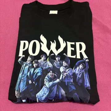 POWER 티셔츠 블랙