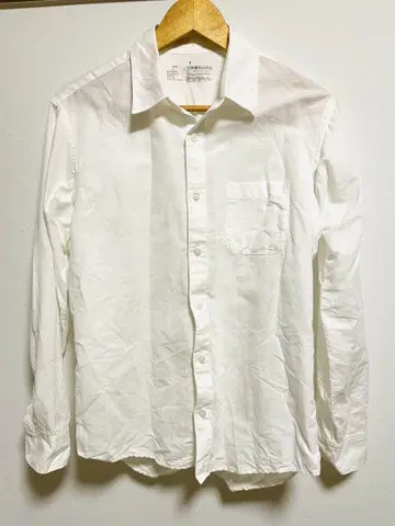 MUJI 린넨 코튼 셔츠 S