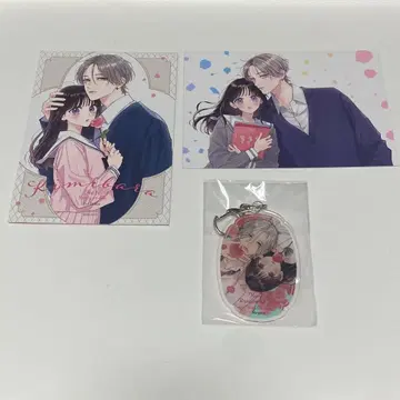 너와 장밋빛 나날 아크릴 키링