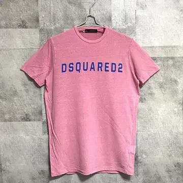 DSQUARED2 디스퀘어드 티셔츠 빈티지 가공 로고 프린트
