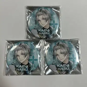 카이다 하루 캔뱃지 x 3