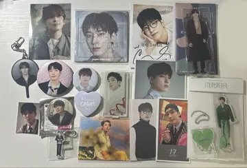 SEVENTEEN 원우 WONWOO 공식 굿즈 묶음 판매 캔뱃지