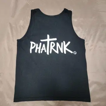 PHATRNK 블랙 탱크탑 M