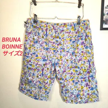 BRU NA BOINNE 컬러풀 꽃무늬 숏팬츠 사이즈 2