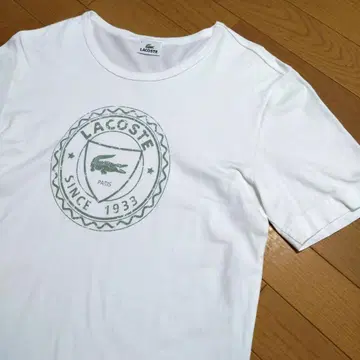 LACOSTE 라코스테 로고 티셔츠 Size4
