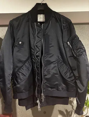 초레어 sacai 레이어드 ma-1