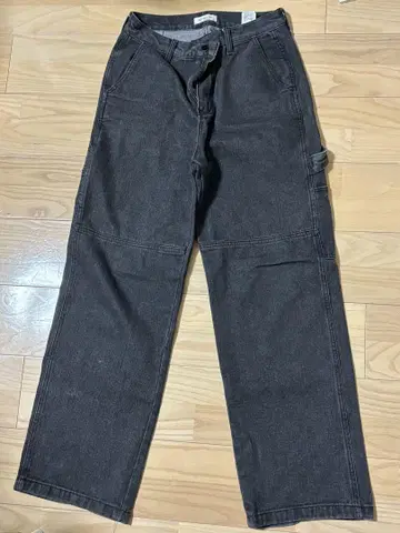 3.3 FIELD TRIP 다크 그레이 스트레이트 데님 M