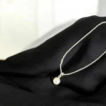 새상품급 MIKIMOTO 펄 목걸이 진주 실버 여성용 액세서리