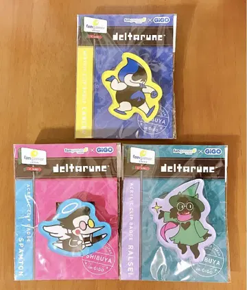 deltarune 아크릴 클립 배지 랄세이 스팸톤 게이머 야키