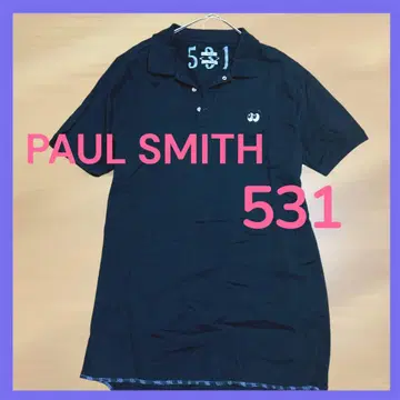 PAUL SMITH 폴스미스 반팔 피케 셔츠 531 블랙 사이즈 M