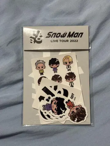 Snow Man 스노라보 스티커 세트
