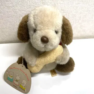 [초레어] 쇼와 레트로 허니토이즈 당시 물건 강아지 봉제 인형