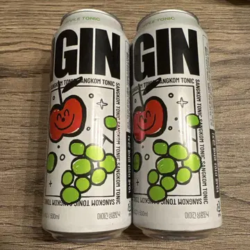 IGIN APPLE TONIC 머스캣 2캔 BTS JIN 진 미개봉