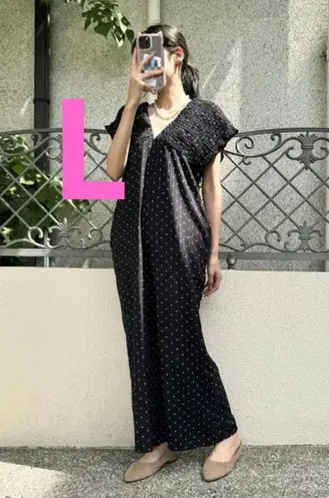 [새상품] 시마무라 도트 셔링 살로펫 LaxDanTia L 사이즈