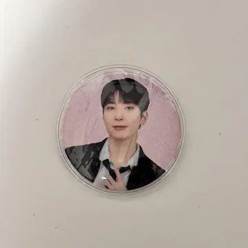 세븐틴 홀리데이 캔뱃지 원우