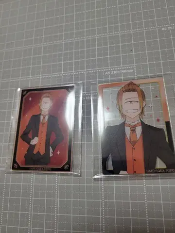 니도 렌스케 파티 의상 아크릴 카드 클리어 카드