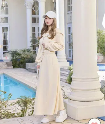 Rady 벨로아 셋업 M 사이즈 아이보리