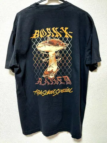 BORN X RAISED 티셔츠 블랙 미사용 새상품