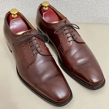 [희소] Paul Stuart CHEANEY 8.5F 브라운 가죽 신발