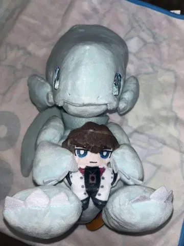 유희왕 블루아이즈 카이호 봉제 인형