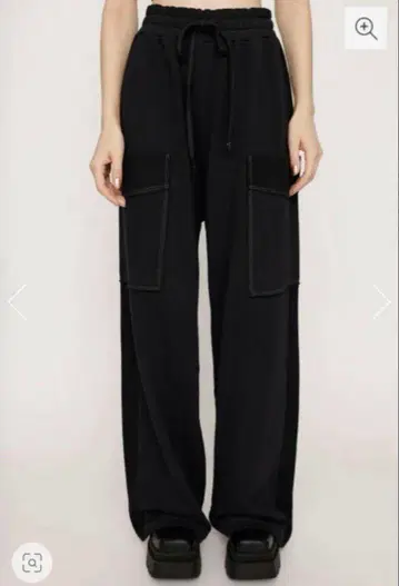SLY AGING SW CARGO 팬츠 블랙 F