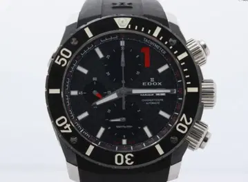 EDOX 에독스 클래스1 크로노그래프 블랙 01114 오토매틱