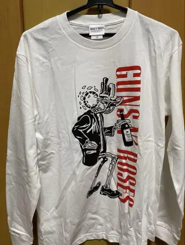 GUNS N' ROSES M 사이즈 롱티 공식 상품 1점 한정