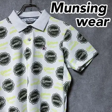 Munsingwear 먼싱웨어 로고 폴로 셔츠 반팔 골프 의류