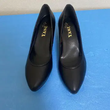 YASU 블랙 펌프스 22.5cm 로우힐